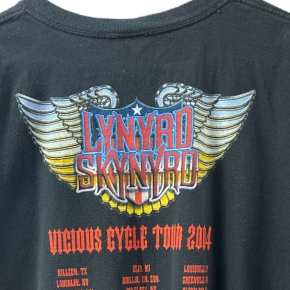 2004 Lynyrd Skynyrd Vicious Cycle Tour Concert Tee - Picture 9 of 14